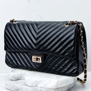 *NEW never used* Red Dress quilted bag